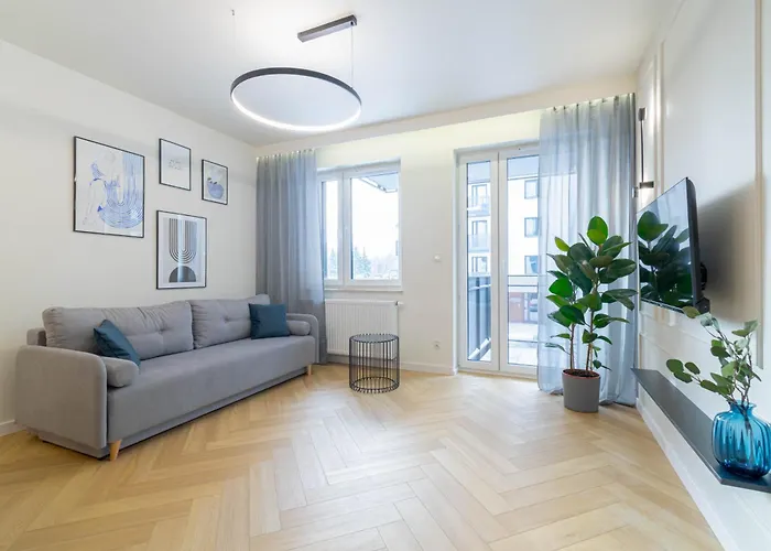 דירה Blue Ceglana - Free Parking - Self Check-in *