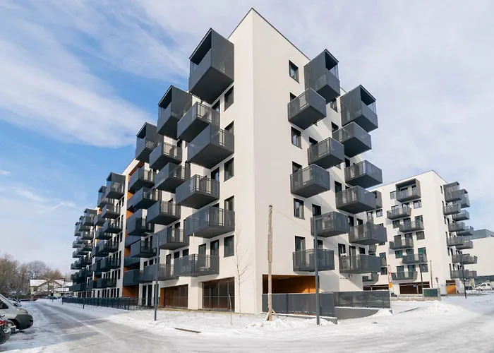 דירה Blue Ceglana - Free Parking - Self Check-in